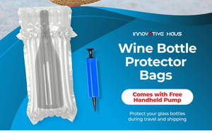 wine travel bag airplane, travel wine protector bag, bottle protector for luggage, wine bottle sleeves, wine bottle wrap