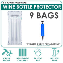 Load image into Gallery viewer, wine shipper, wine travel bags for wine bottles airplane, travel wine bottle protector, bottle bags for travel
