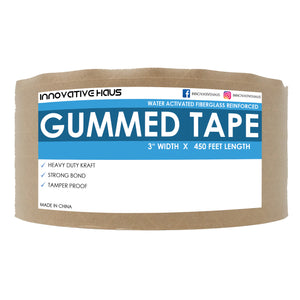 innovative haus gummed tape shipping supplies packing paper tape packaging tape shipping tape